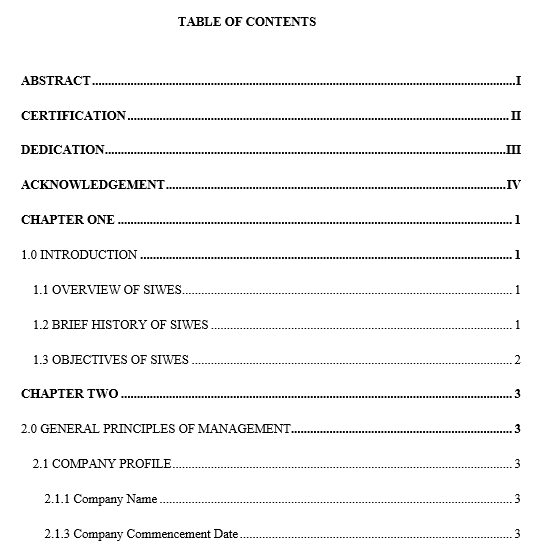 Final Year Project Format in Nigeria (2026): Approved Structure, Chapters & Formatting Guide