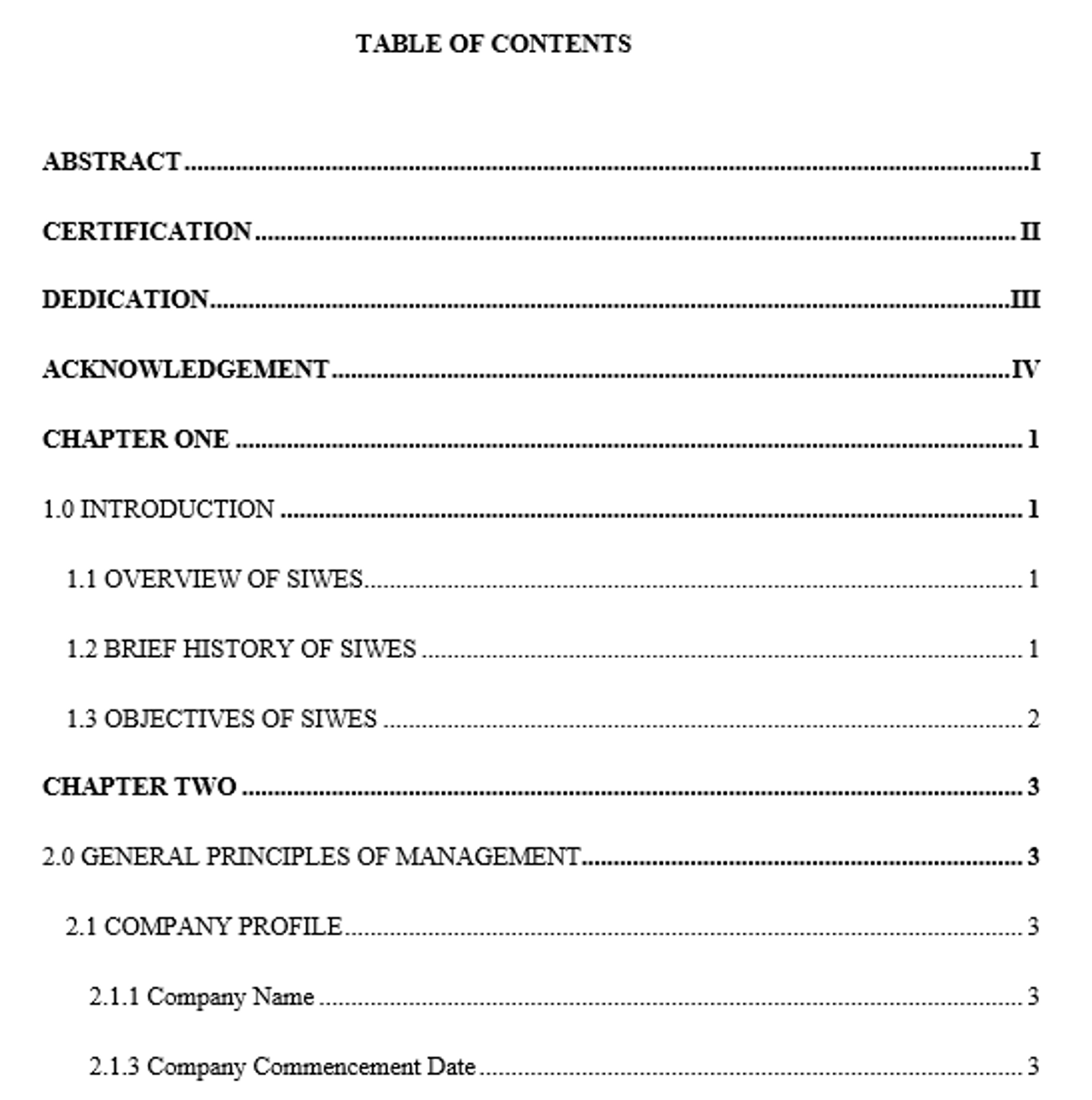 Sample Training Matrix Pdf How to Write a SIWES Report in Nigeria (2026): Free Template, Sample ...