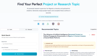 How to Choose a Computer Science Project Topic in Nigeria (2026 Student Guide)