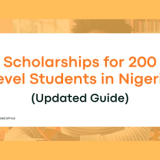 Scholarships for 200 Level Students in Nigeria (2026 Updated Guide)