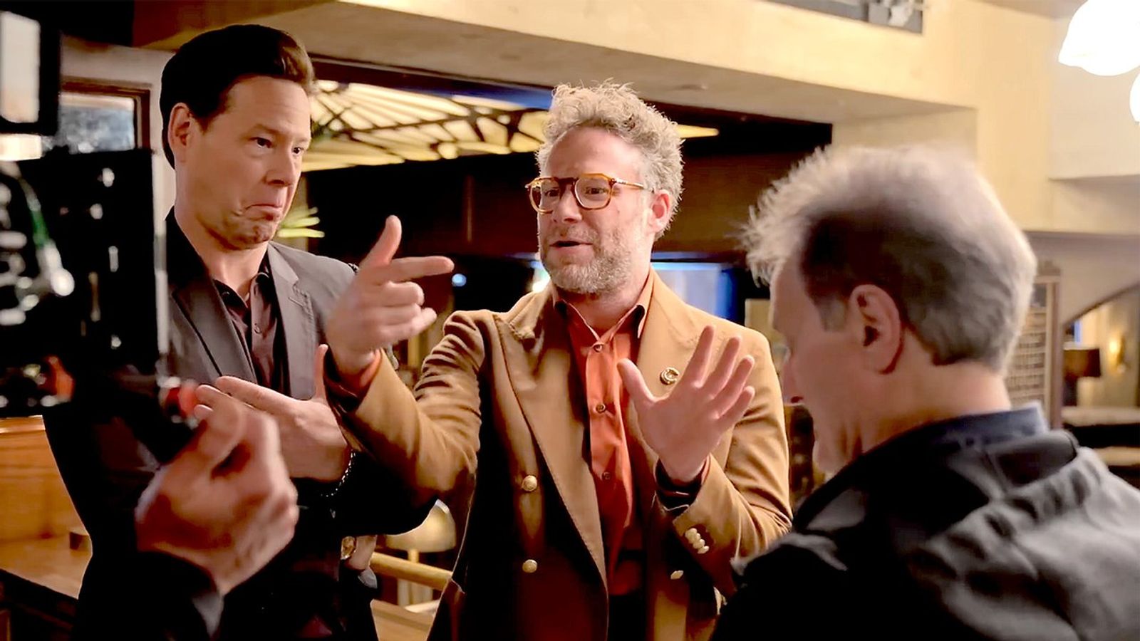 Bastidores da série The Studio, da Apple TV