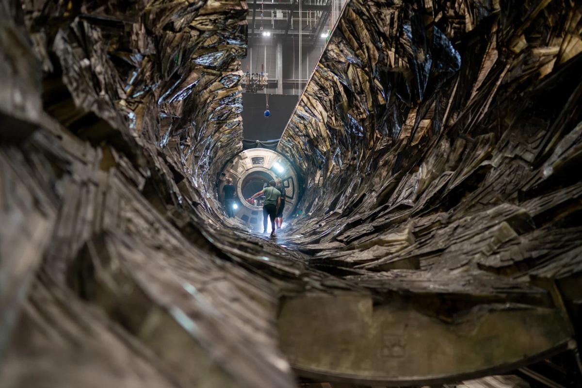 O túnel do filme Devoradores de Estrelas