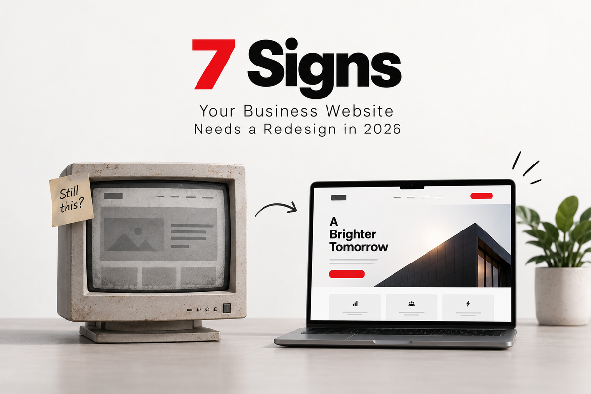 7 Signs Your Business Website Needs a Redesign in 2026