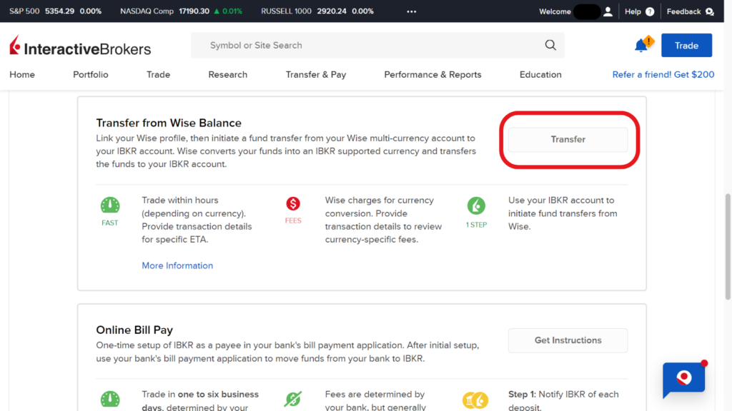 Step 3_ Link your Wise account to Interactive Brokers 1