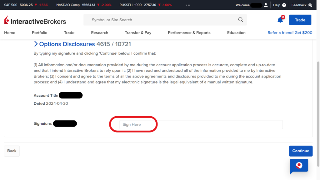 IBKR How to Switch from Cash accounts to Margin Accounts 5