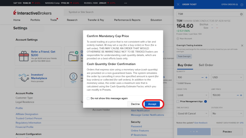 How to Buy Fractional Shares on IBKR 5