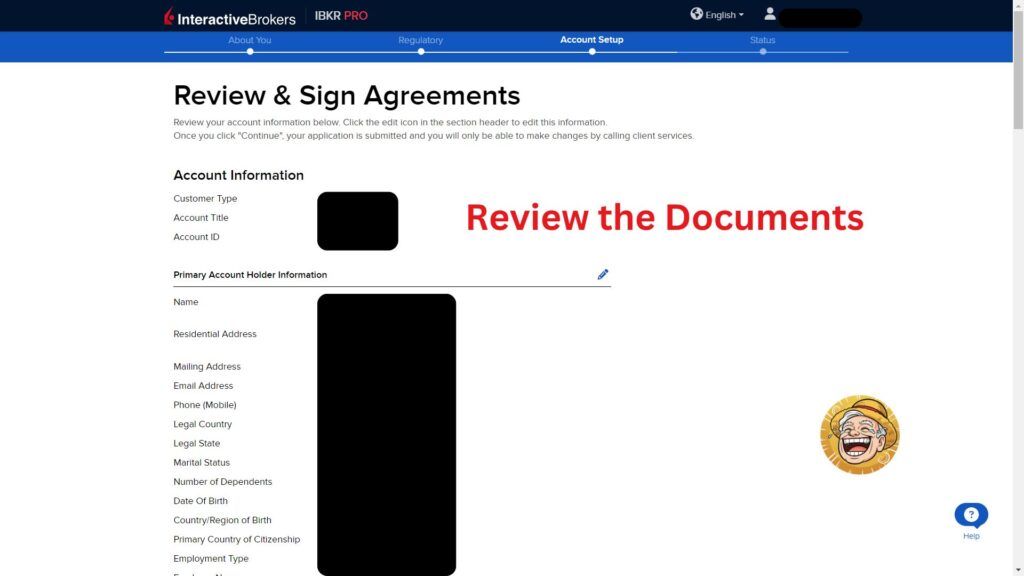 Step by Step Tutorials on IBKR Account Opening 21