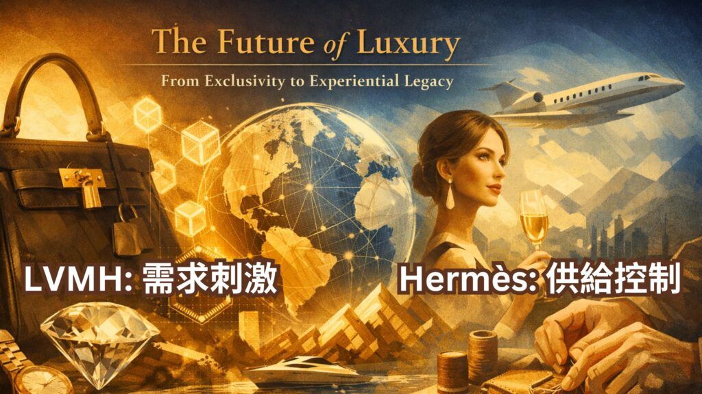奢華未來：從獨特到體驗傳承 供給控制 vs 需求刺激
