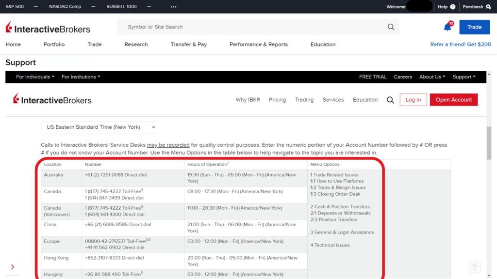 How to Contact Interactive Brokers' Customer Service - Phone
