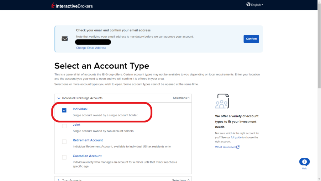 Step by Step Tutorials on Interactive Brokers Account Opening Process 3