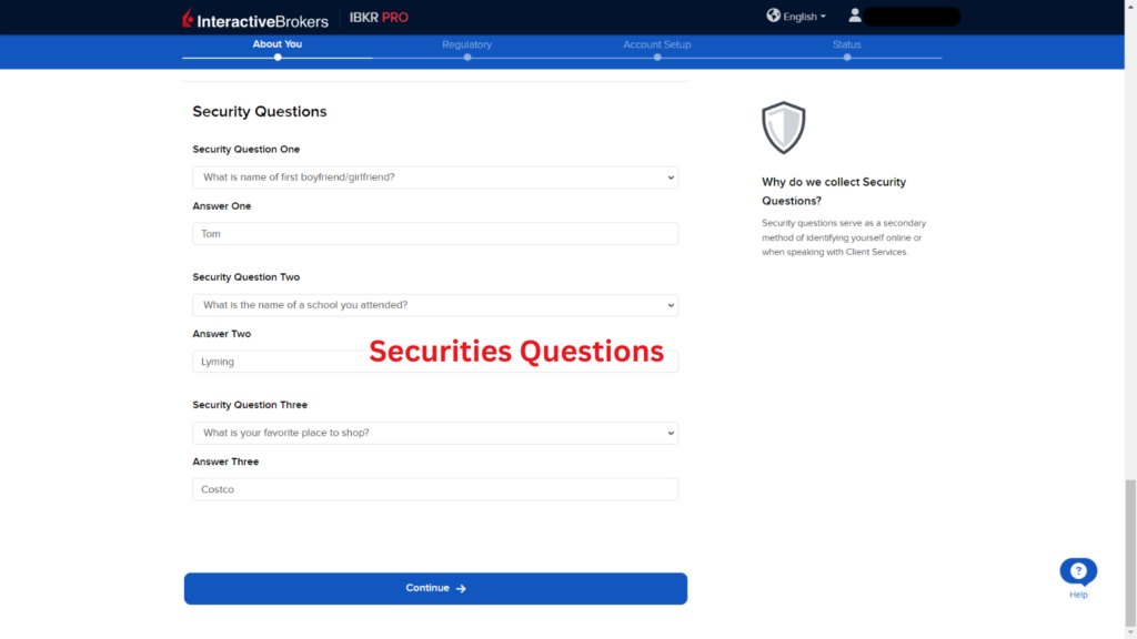 Step by Step Tutorials on Interactive Brokers Account Opening Process 12