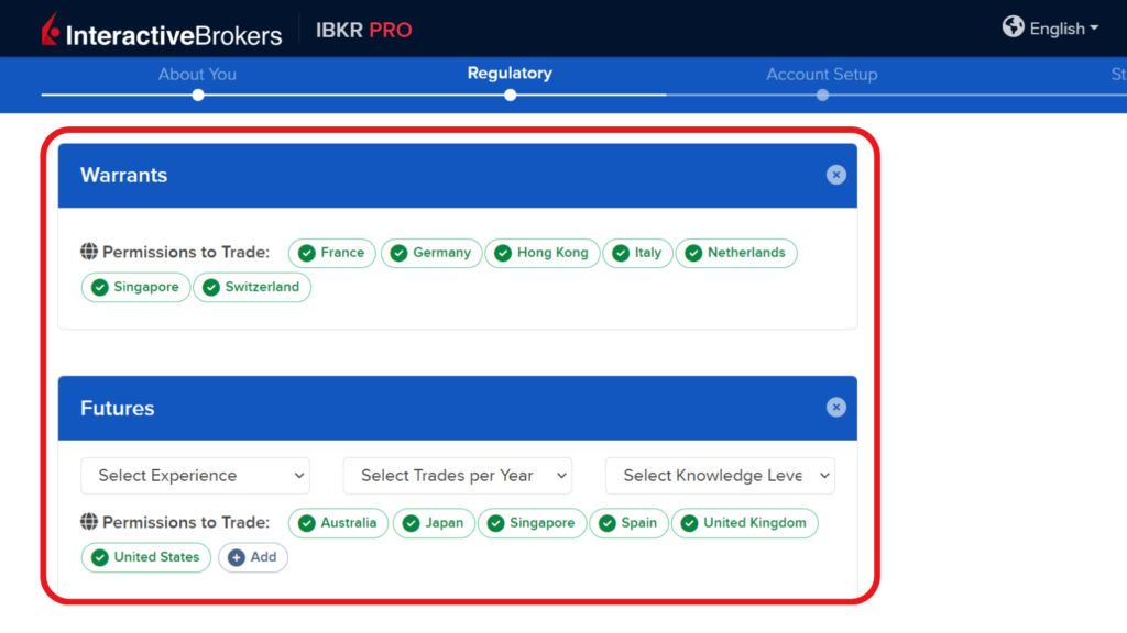 Select Investment Products - Warrants and Futures