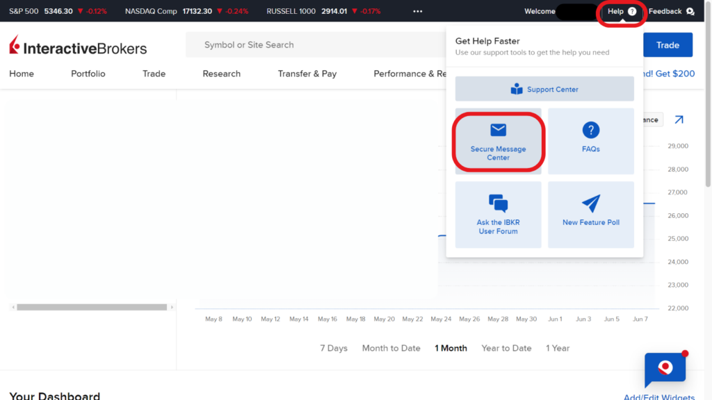 How to Contact Interactive Brokers' Customer Service - Web Tickets