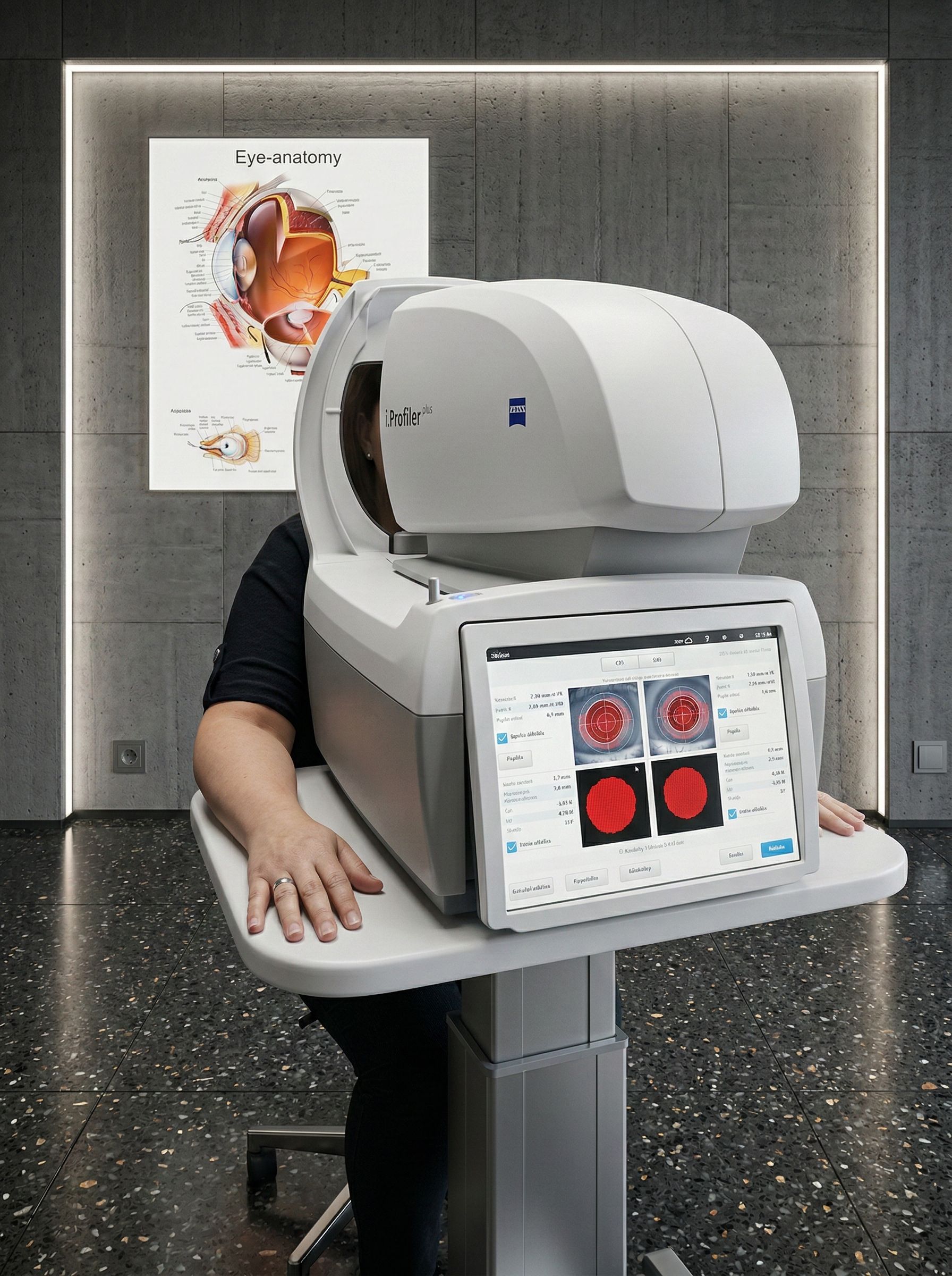 ZEISS i.Profiler plus - 1500+ mérési adatpont