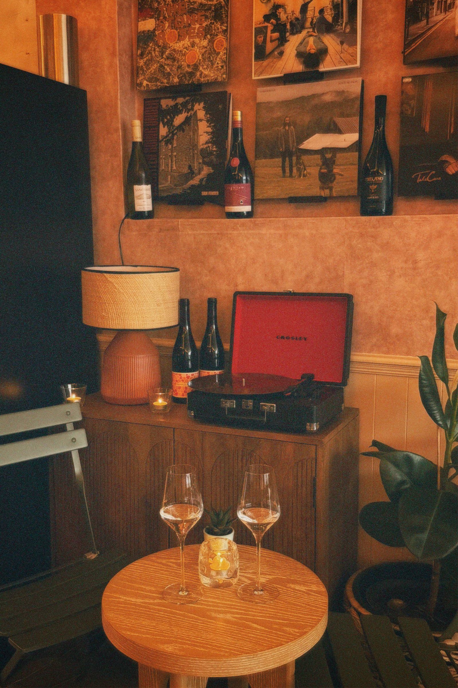 the corner table