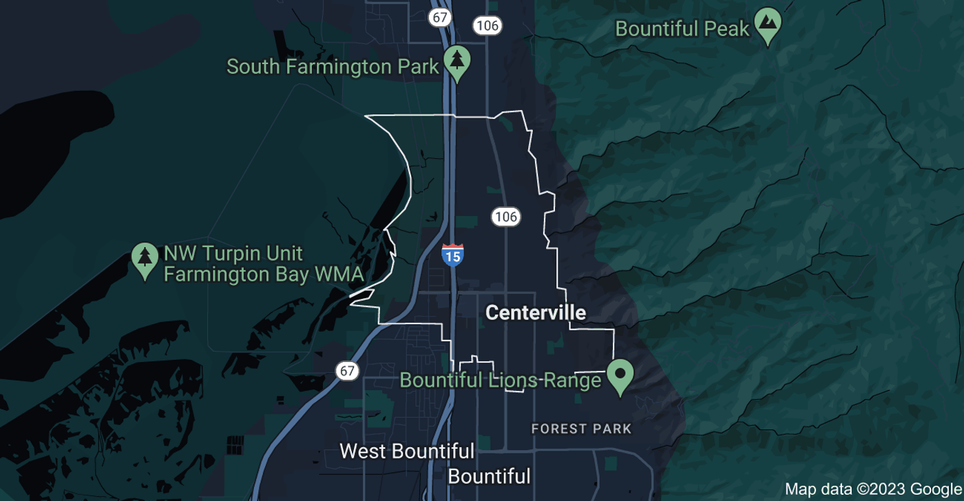 Map of Centerville