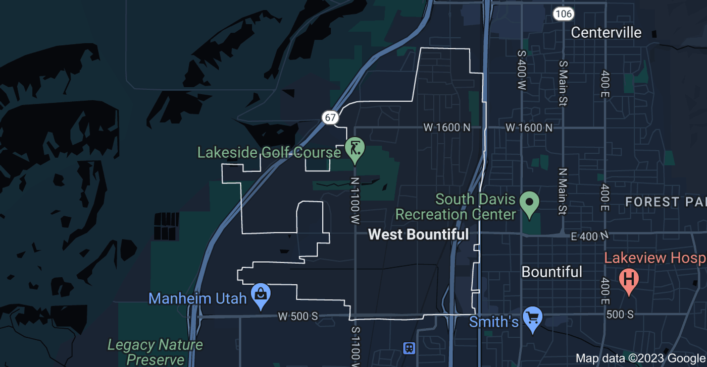 Map of West Bountiful