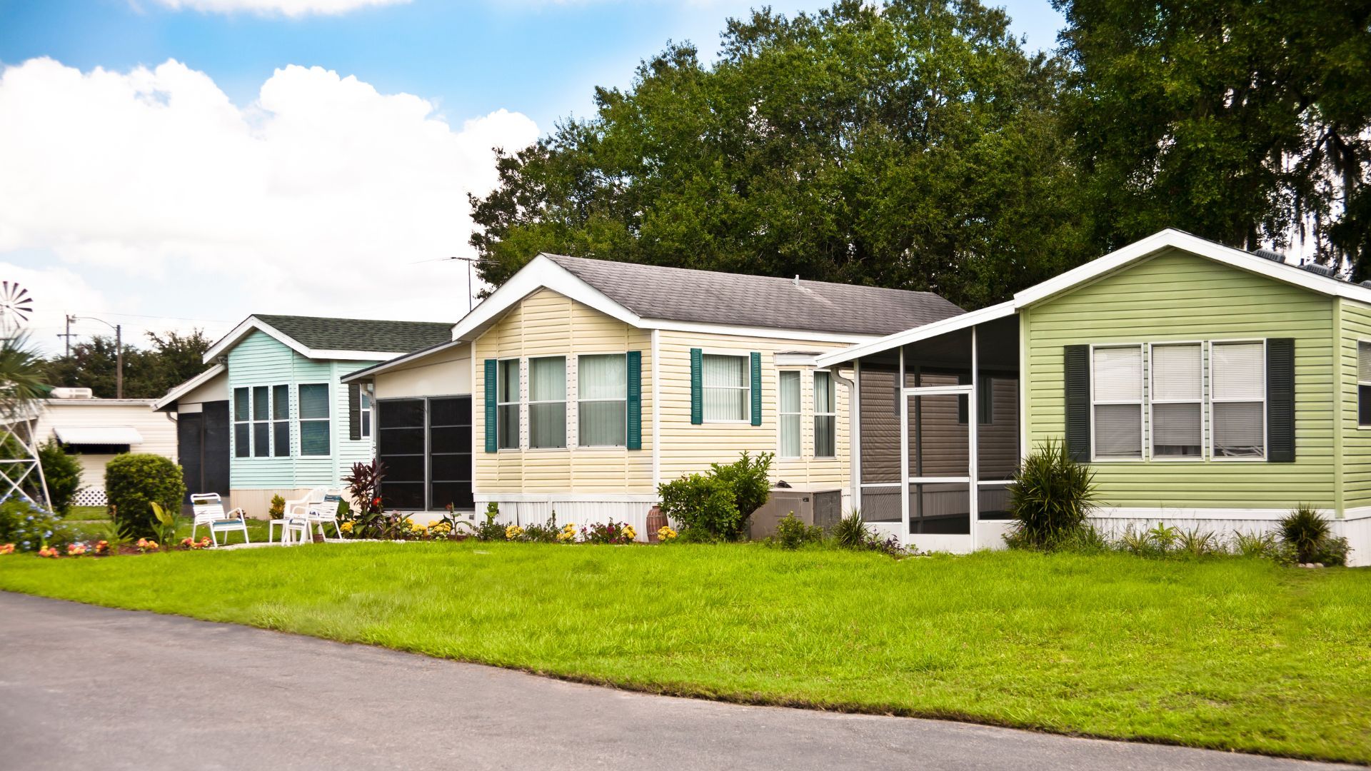 NADA mobile home value estimate for a manufactured home