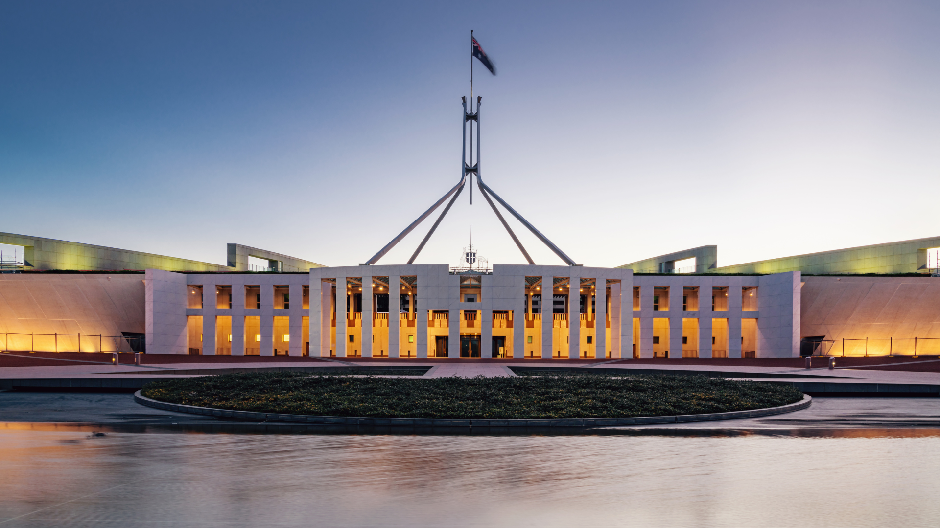 Australian Parliament House in Canberra Australia