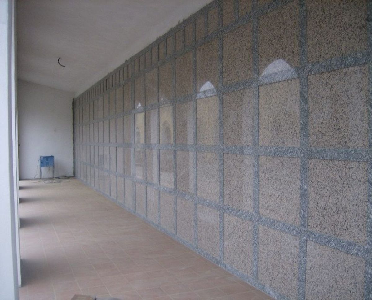 Ampliamento del nuovo cimitero: Galleria interna a lavorazioni ultimate