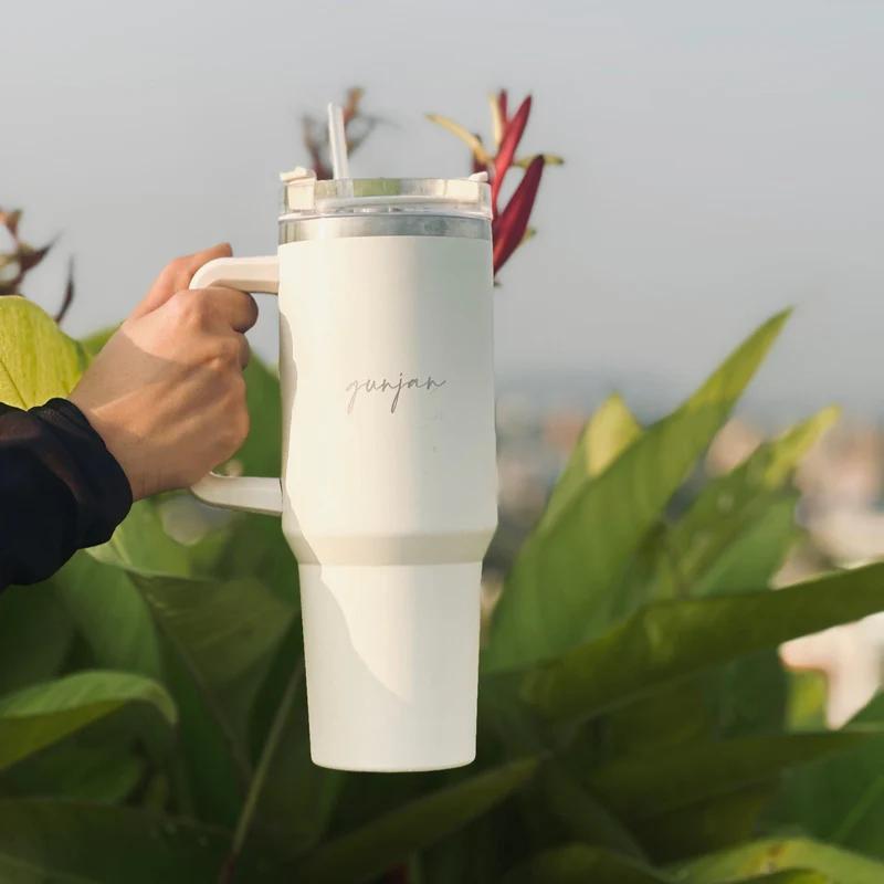 PERSONALIZED - VOYAGER EXPEDITION SIPPER - WHITE