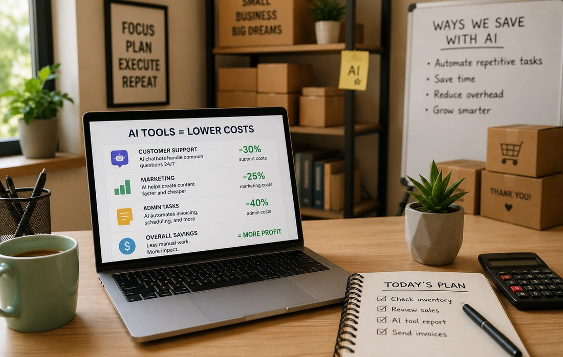 How Small Businesses Are Using AI to Cut Costs