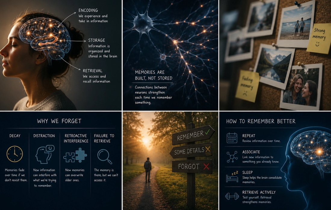 How Memory Really Works (And Why We Forget So Much)
