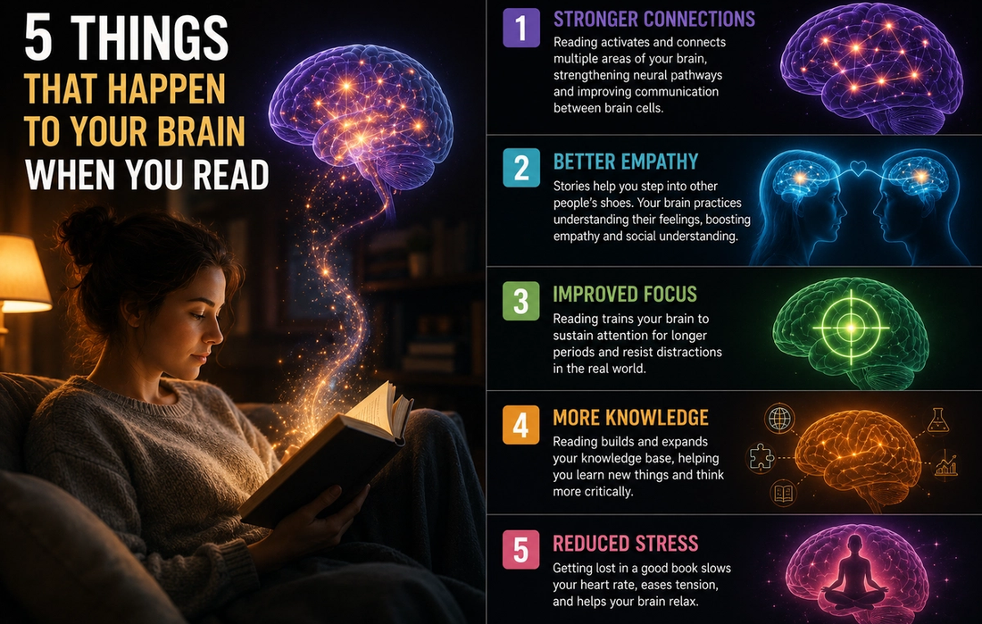 5 Things That Happen to Your Brain When You Read