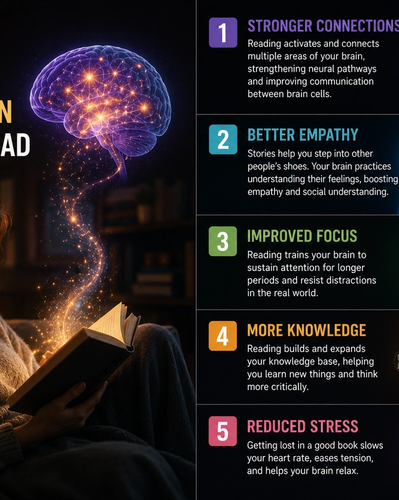 5 Things That Happen to Your Brain When You Read
