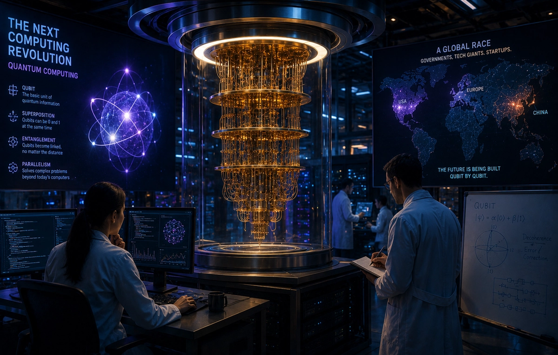 The Quiet Race to Build the World’s First Quantum Computer