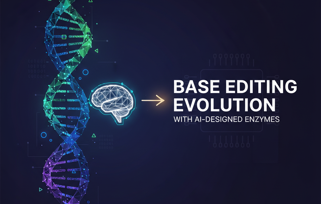Base Editing Evolution with AI-Designed Enzymes Revolutionizing Precision Gene Editing