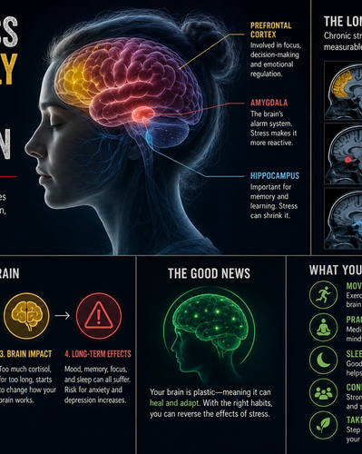 How Stress Physically Changes Your Brain