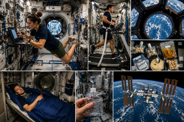 How Astronauts Actually Survive Months in Space