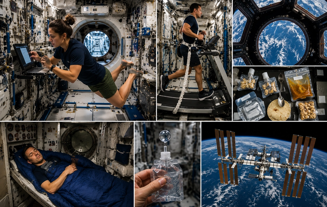 How Astronauts Actually Survive Months in Space