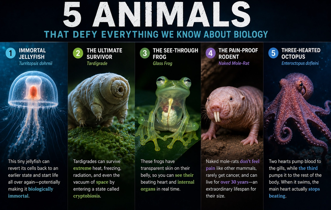 5 Animals That Defy Everything We Know About Biology