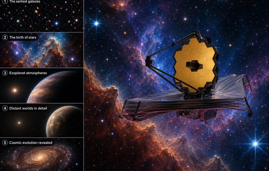 5 Mind-Blowing Discoveries from the James Webb Telescope