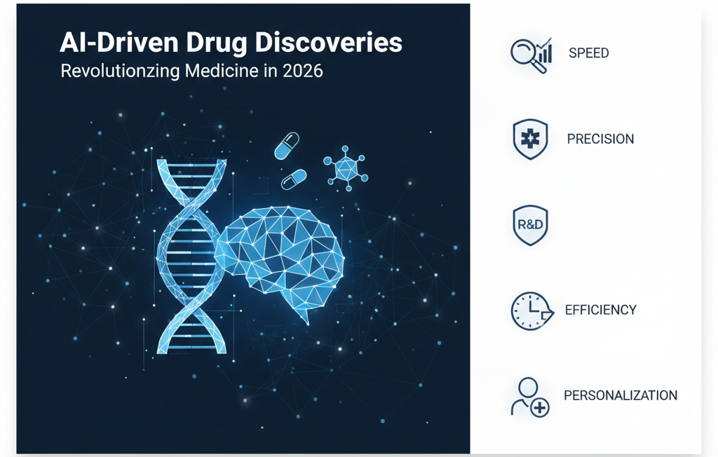 AI-Driven Drug Discoveries Revolutionizing Medicine in 2026