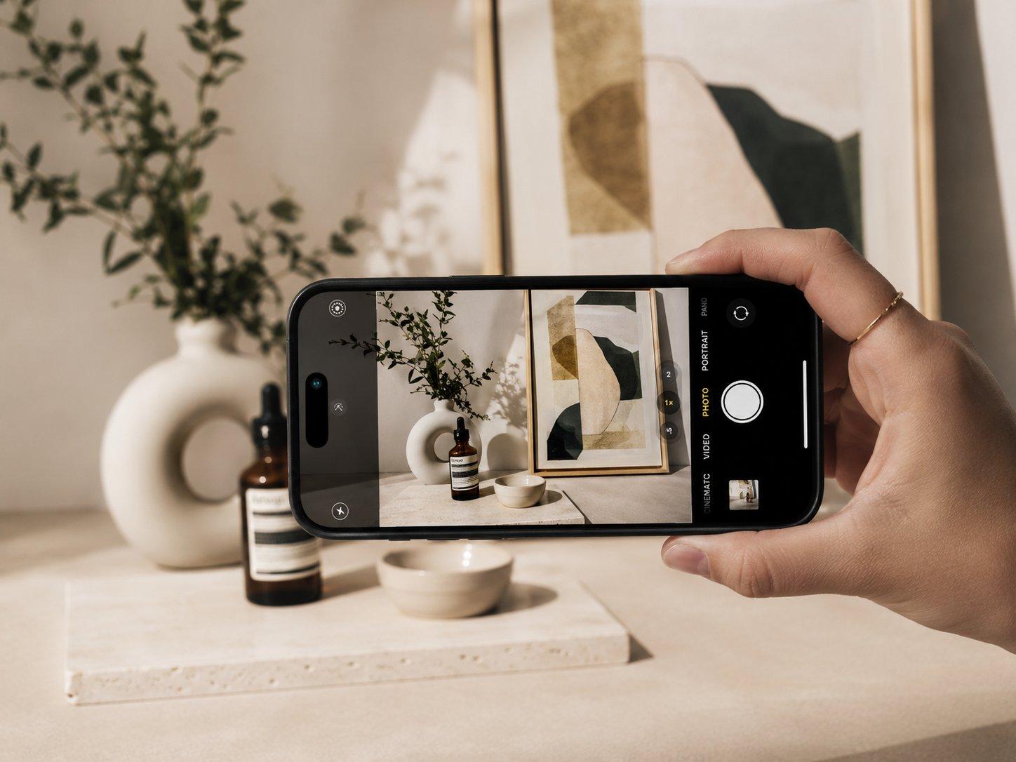 Produktfotografie mit dem Smartphone