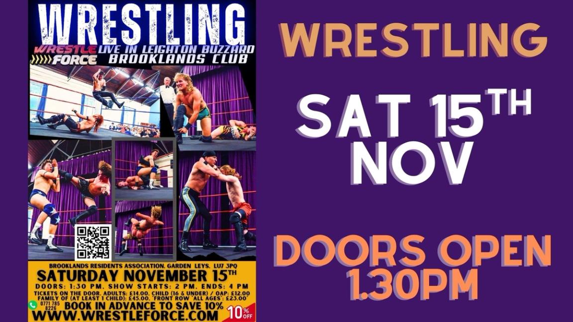 Wrestle Force live action wrestling