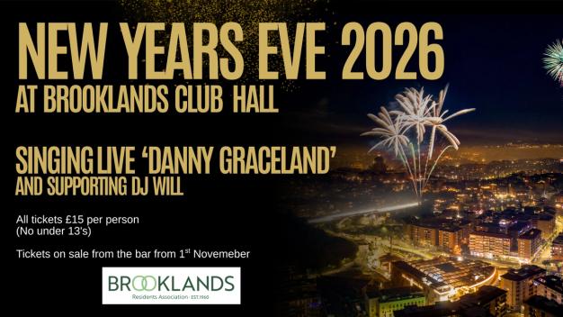 Celebrate New Years Eve with us in the hall 