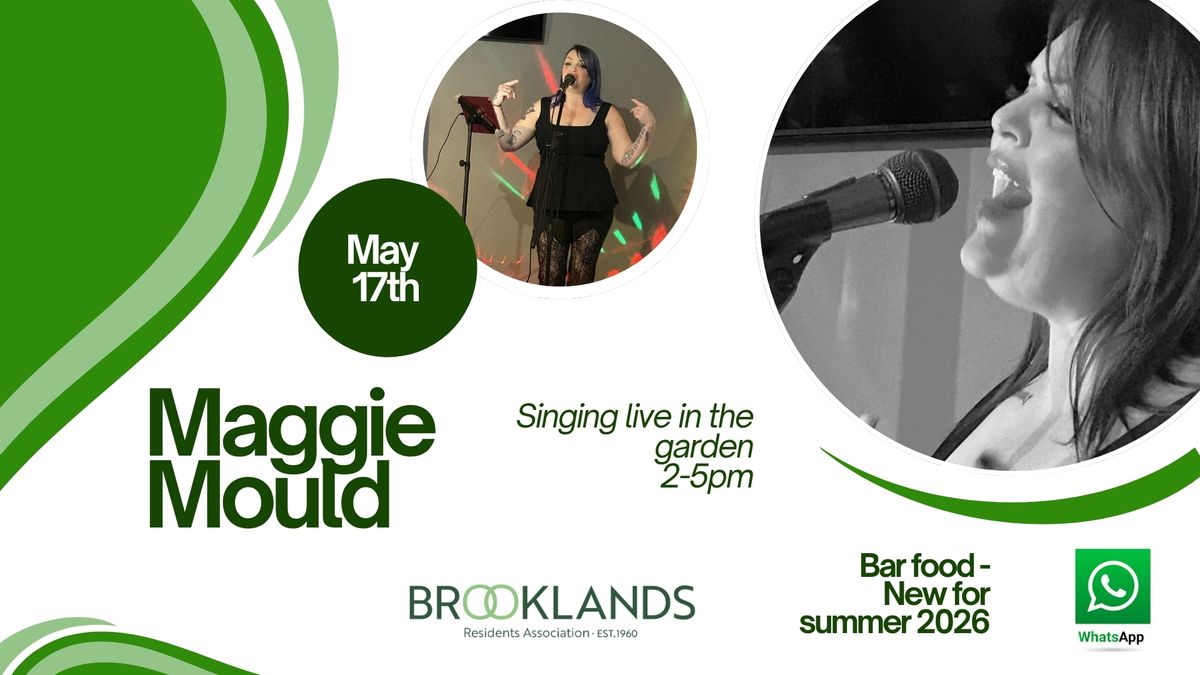 Maggie Mould singing live 