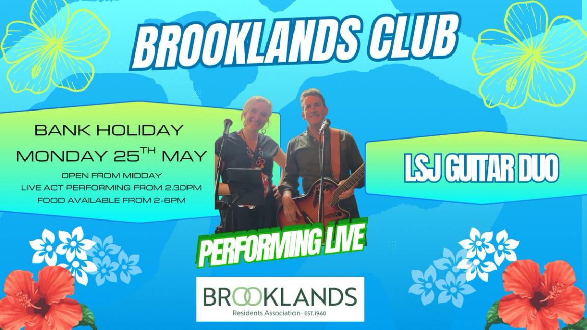 Bank Holiday Monday live band playing LSJ Guitar Duo