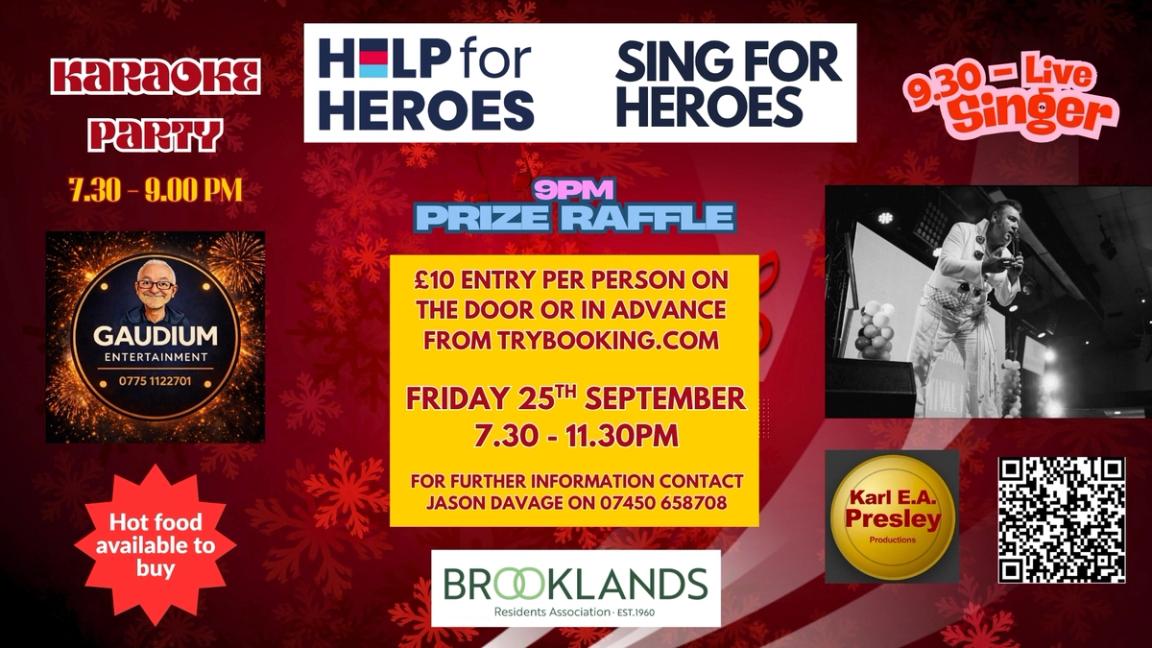 Help For Heroes - Charity Fundraiser - Sing For Heroes