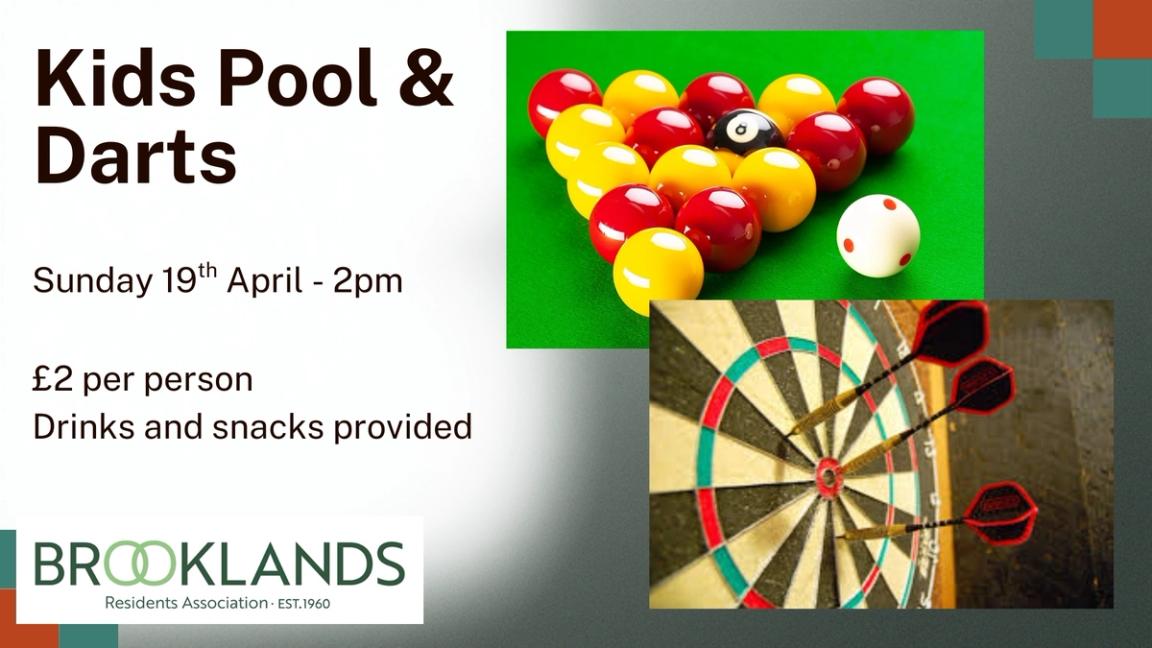 Kids Pool & Darts