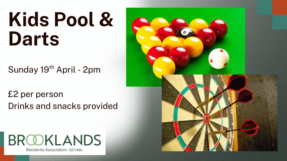 Kids Pool & Darts
