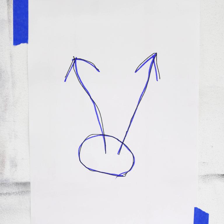 Cover art which is a painting of a person