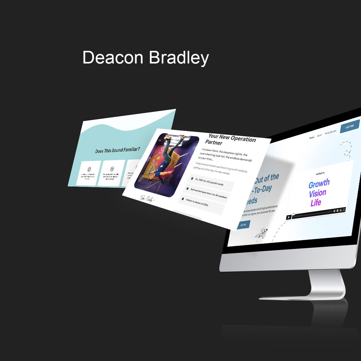 Deacon Bradley Website Development