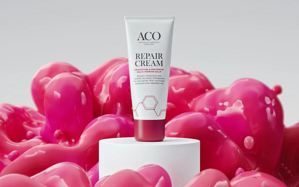 Så använder du din nya vardagshjälte ACO Repair Cream