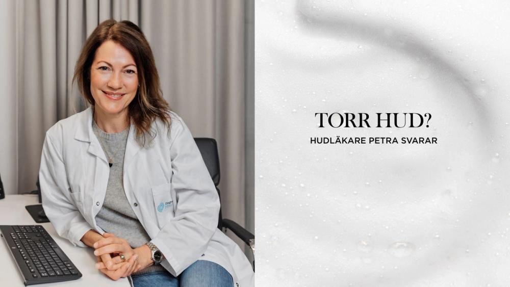 Hudläkare Petra svarar på frågor om torr hud