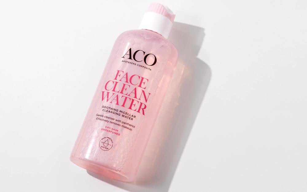 ACO Soothing Micellar Cleansing Water – Hellävarainen puhdistus ihosi parhaaksi